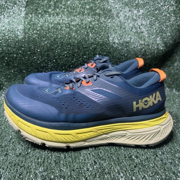 Hoka One One Other - Hoka One Stinson ATR 6 Shoes Mens 11.5 Teal Trail Running Hiking Sneakers